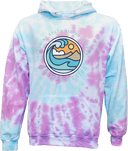 Tie-Dye Hoodies - Sunshine State Championships AAU Grand Prix 2026 (Turquoise text)
