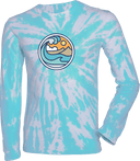 Tie-Dye Long Sleeves - Sunshine State Championships AAU Grand Prix 2026 (Turquoise text)