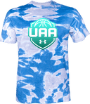 Under Armour Athletics Short Sleeve Tie-Dye - Girls UAA Session I 2026(Blue Frost)