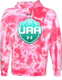 Under Armour Rival Fleece Hoodie Tie-Dye - Girls UAA Session I 2026(Blue Frost)