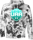 Under Armour Rival Fleece Hoodie Tie-Dye - Girls UAA Session I 2026(Blue Frost)