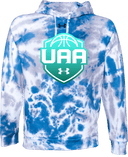 Under Armour Rival Fleece Hoodie Tie-Dye - Girls UAA Session I 2026(Blue Frost)