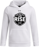 Under Armour Team Icon Fleece Hoodie - UA Rise Girls Session l 2026(Deep Black)