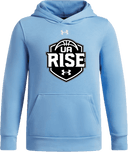 Under Armour Team Icon Fleece Hoodie - UA Rise Girls Session l 2026(Deep Black)