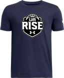Under Armour Athletics Short Sleeve - UA Rise Girls Session l 2026(Deep Black)