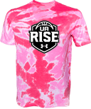Under Armour Athletics Short Sleeve Tie-Dye - UA Rise Girls Session l 2026(Deep Black)