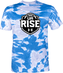 Under Armour Athletics Short Sleeve Tie-Dye - UA Rise Girls Session l 2026(Deep Black)