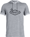 Under Armour Stadium Short Sleeve Hoodie - Emperor's Cup 2026 (Black)