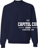 Crew Sweatshirt - Seacoast Capitol Cup Tournament 2026 (White Wordmark)
