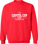 Crew Sweatshirt - Seacoast Capitol Cup Tournament 2026 (White Wordmark)