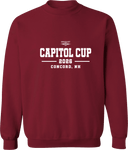 Crew Sweatshirt - Seacoast Capitol Cup Tournament 2026 (White Wordmark)