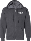 Full Zip Hoodies - Seacoast Capitol Cup Tournament 2026 (White Wordmark)