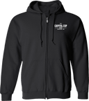Full Zip Hoodies - Seacoast Capitol Cup Tournament 2026 (White Wordmark)