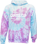Tie-Dye Hoodies - Seacoast Capitol Cup Tournament 2026 (White Wordmark)