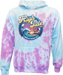 Tie-Dye Hoodies - High Tide Invitational 2026 (Main Logo)