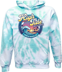 Tie-Dye Hoodies - High Tide Invitational 2026 (Main Logo)
