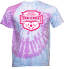 Tie-Dye Short Sleeves - Challenger Invitational Girls weekend 2026