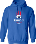 Hoodies - USYS IL State Cup (w1/3) 2026 (White and Red)