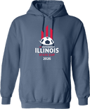 Hoodies - USYS IL State Cup (w1/3) 2026 (White and Red)