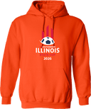 Hoodies - USYS IL State Cup (w1/3) 2026 (White and Red)