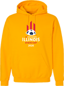 Hoodies - USYS IL State Cup (w1/3) 2026 (White and Red)