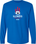 Long Sleeves - USYS IL State Cup (w1/3) 2026 (White and Red)