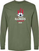 Long Sleeves - USYS IL State Cup (w1/3) 2026 (White and Red)