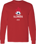Long Sleeves - USYS IL State Cup (w1/3) 2026 (White and Red)