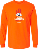 Long Sleeves - USYS IL State Cup (w1/3) 2026 (White and Red)