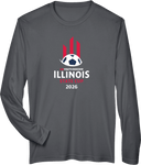 Performance Long Sleeves - USYS IL State Cup (w1/3) 2026 (White and Red)