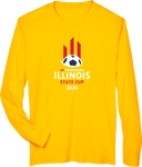 Performance Long Sleeves - USYS IL State Cup (w1/3) 2026 (White and Red)