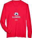 Performance Long Sleeves - USYS IL State Cup (w1/3) 2026 (White and Red)