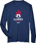 Performance Long Sleeves - USYS IL State Cup (w1/3) 2026 (White and Red)