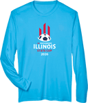 Performance Long Sleeves - USYS IL State Cup (w1/3) 2026 (White and Red)