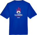 Performance Short Sleeves - USYS IL State Cup (w1/3) 2026 (White and Red)
