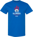 Short Sleeves - USYS IL State Cup (w1/3) 2026 (White and Red)
