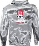 Tie-Dye Hoodies - USYS IL State Cup (w1/3) 2026 (White and Red)