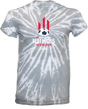 Tie-Dye Short Sleeves - USYS IL State Cup (w1/3) 2026 (White and Red)