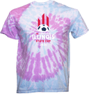 Tie-Dye Short Sleeves - USYS IL State Cup (w1/3) 2026 (White and Red)