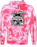 Under Armour Rival Fleece Hoodie Tie-Dye - All Ripken Pigeon Forge 2026 (White)