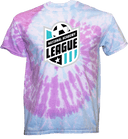 Tie-Dye Short Sleeves - NAL Crossover Fest PA  2026 (Non abbreviated Emblem)