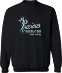 Crew Sweatshirt - Precious Treasures Invitational with Jade Carey (WI) 2027 (Blue)