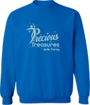 Crew Sweatshirt - Precious Treasures Invitational with Jade Carey (WI) 2027 (Blue)