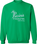 Crew Sweatshirt - Precious Treasures Invitational with Jade Carey (WI) 2027 (Blue)