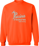 Crew Sweatshirt - Precious Treasures Invitational with Jade Carey (WI) 2027 (Blue)