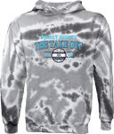 Tie-Dye Hoodies - The Take Off 2026 (Collegaint Shield)
