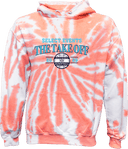 Tie-Dye Hoodies - The Take Off 2026 (Collegaint Shield)