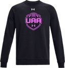 Under Armour Rival Fleece Crew - Girls UAA Session I 2026 (Soft Pink)