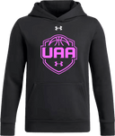 Under Armour Team Icon Fleece Hoodie - Girls UAA Session I 2026 (Soft Pink)