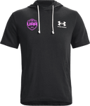 Under Armour Rival Terry Short-sleeve Hoodie - Girls UAA Session I 2026 (Soft Pink)